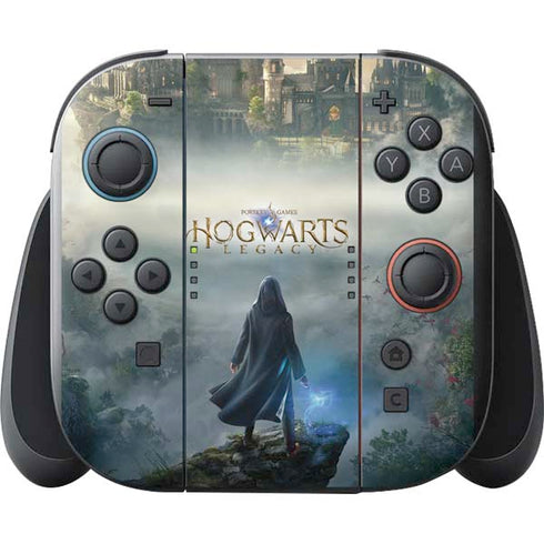 Wizarding World Hogwarts Legacy Main Poster Nintendo Switch 2 (2025) with Joy-Con Skin